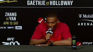 Jamahal Hill Shuts Down Reporter At UFC 300 Media Day Ahead of Light Heavyweight Clash
