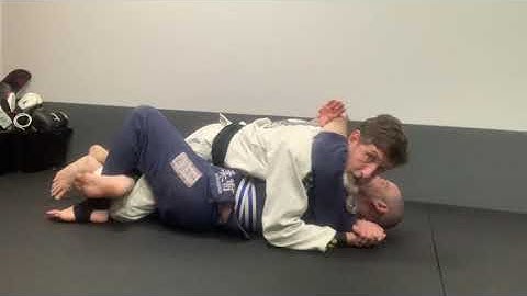 2nd stripe - Half Guard tripod pass