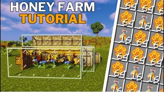 The Best Automatics Honey Farm in Minecraft 1.20 TUTORIAL!