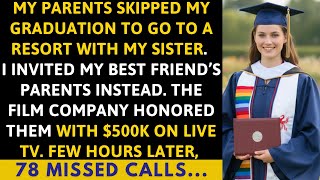 My Parents Skipped My Graduation For My Sister's Resort Trip—What Happened On Stage Left Them...