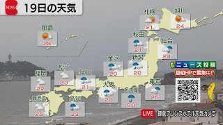 5月19日の天気