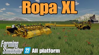 Ropa XL / FS22 mod for all platforms Ropa XL / FS22 mod for all platforms