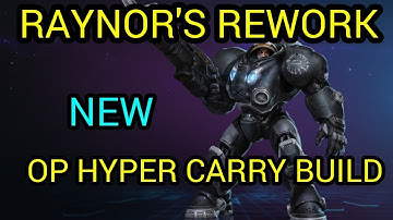 *NEW* OP Raynor Hyper Carry Build - Raynor Rework Talent Guide - Hots Raynor Build
