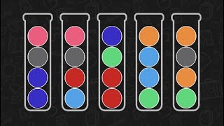 Ball Sort Puzzle Level 25 Solution