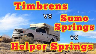 What’s The Difference Between Helper Springs, Sumo Springs, & Timbrens