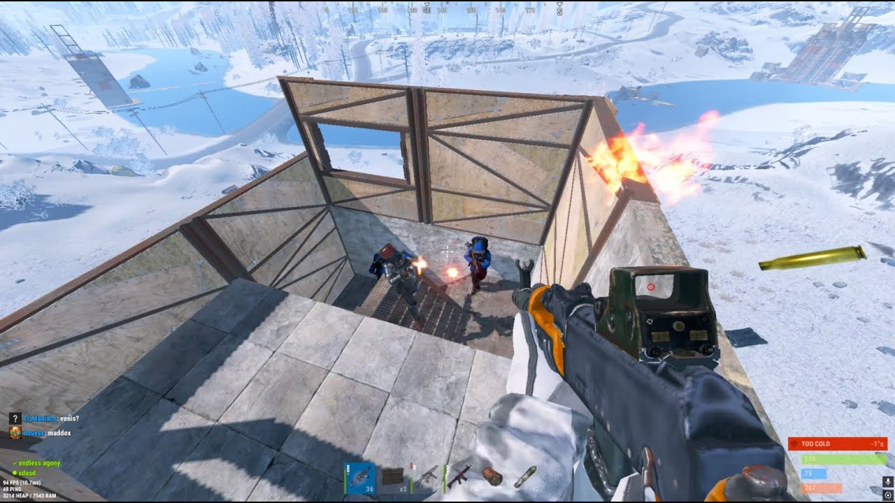 SNOWBALL got us raided by the WORST ZERG ever... -RUST