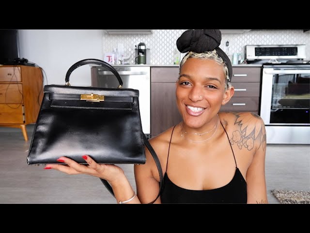 REVIEW + WIMB 2020, HERMES KELLY 28 BLACK EPSOM