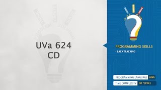 UVa 624 - CD