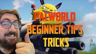 Palworld: Beginners Tips & Tricks (How to Start a base and create a pal team)