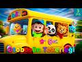🚌 Otobüsün Tekerleği ! Eğlenceli Çocuk Şarkıları, Eğitici Çizgi Filmler, 3 Yaş Çocuk Şarkıları