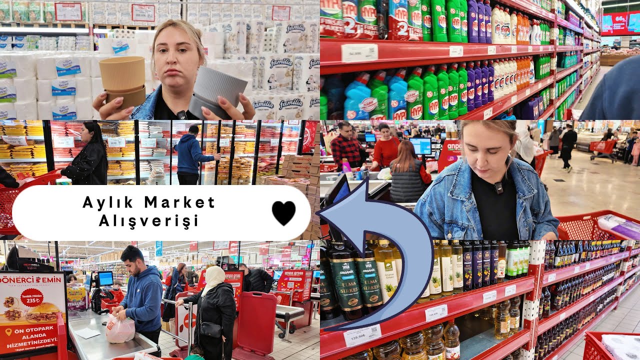 AYLIK MARKET ALIŞVERİŞİ 🛍️ TOPTANCIDAN TOPLU ALIŞVERİŞ YAPTIK