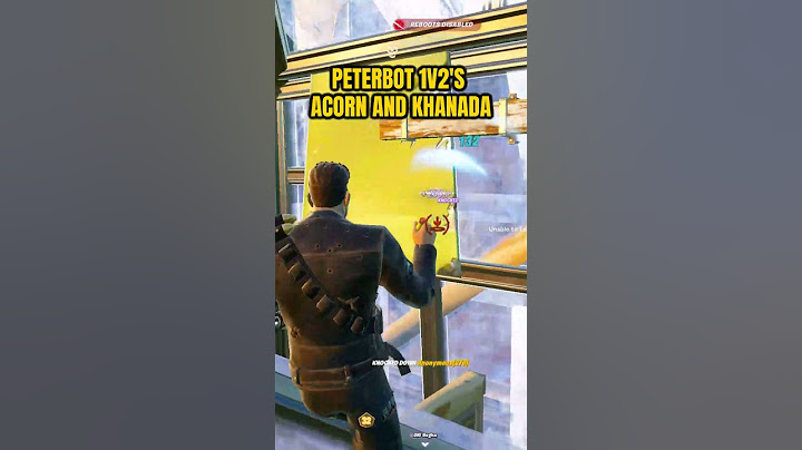 Peterbot 1v2's Acorn and Khanada 🎯