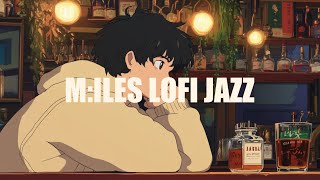 Moonlight on the Whiskey Glass [Lofi Jazz] | Soft & Warm Midnight Vibes