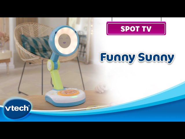 Funny Sunny - Compagnon interactif - Veilleuse, réveil, boîte à histoire, 3  - 8 ans