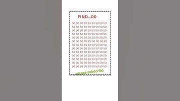 FIND OUT👁️00👁️#IQtest#Eyetest#Math#Gk #BrainExercise#Puzzle#yt #Quiz#Learn#Reels#Views #Viral#Shorts