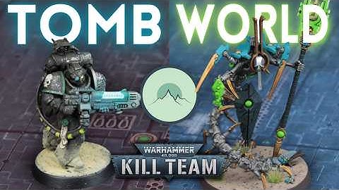 Deathwatch vs. Canoptek Circle [Kill Team TOMB WORLD Battle Report]
