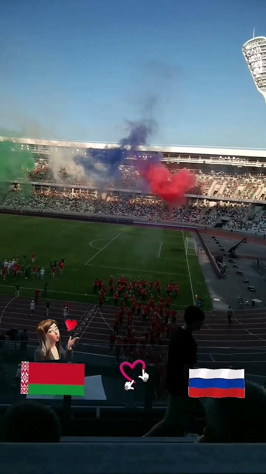 With love...🇧🇾🇷🇺 ️ #беларусь #россия #футбол #ялюблюбеларусь # ...