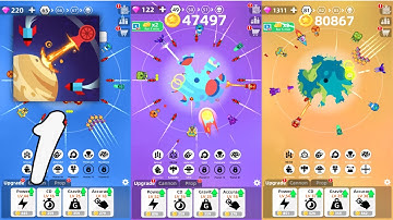 Planet Smash Gameplay Walkthrough Part 1 (Android, IOS)