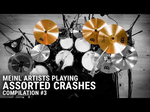 Meinl Cymbals - Assorted Crashes Compilation #3