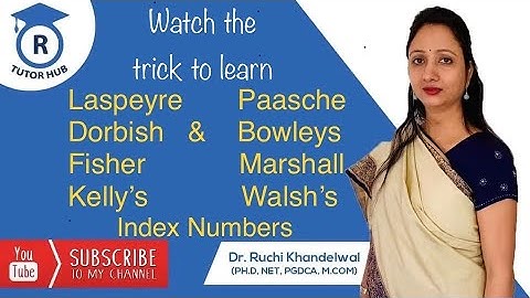 Weighted aggregate method in hindi | Index number | Examples| Dr. Ruchi Khandelwal