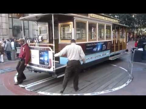 Riding the San Francisco Cable Car, Powell-Hyde Li...