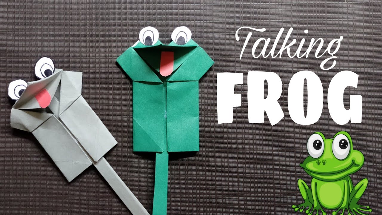 Talking Frog | Paper Origami | Easy Paper Craft - YouTube