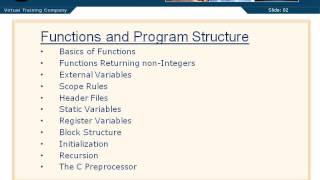 Functions & Program Structure - 01 - Chapter 05