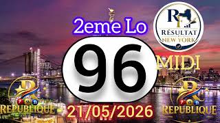 🔥Résultat Florida Midi 21 Mai 2025.