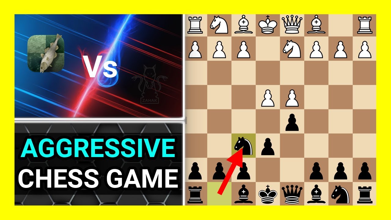 Aggressive Chess Engine Game, Stockfish 16.1 vs Zahak 10.0, Watch and ...