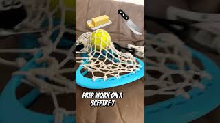 Sceptre7 With 6 Diamond and a Butter Knife #lacrosse #mesh