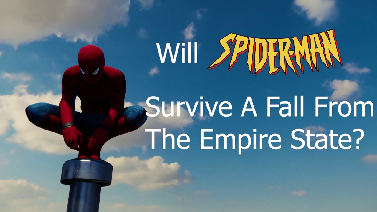 Marvel's Spider-man PS4 - Will Spider-man Survive A Fall From The