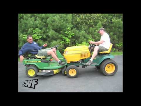 CuteWinFail: Lawn Mower Bumper Cars Fail