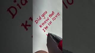 Did you know that?#love #feelings