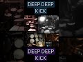 Deep Deep KICK #drums #drummer #drumming #kick #percussionmusic #music #improvisation