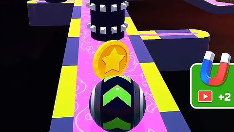 Sky Rolling Ball 3D Gameplay Speedrun Spooky Season Part 2