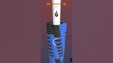 🔥🔥2554🔥 Level Stack Ball. Best Android/iOS Gameplay HD | #stackball #gaming #shorts