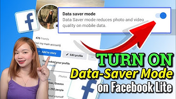 PAANO I-TURN ON ANG DATA SAVER MODE SA FACEBOOK LITE | Riencyll Cabile