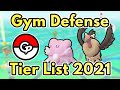 Best Gym Defenders in Pokémon GO | Tier List Update