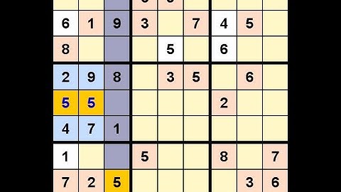 How to Solve New York Times Sudoku Hard May 16, 2021