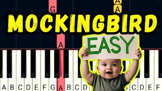 Mockingbird Piano Tutorial Easy Eminem for Beginners