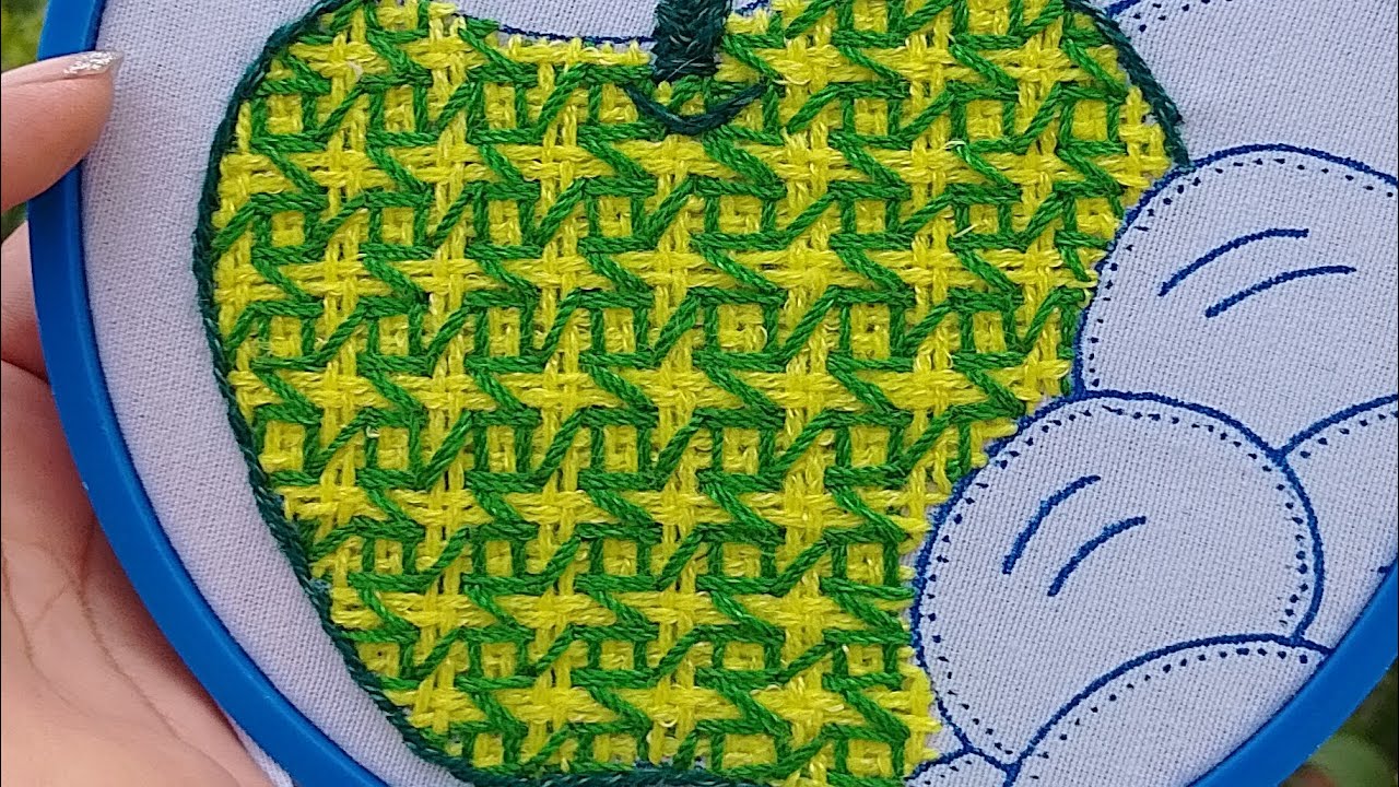 manzana#5bordando paso a paso con Anayeli