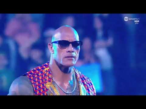 WWE Electrifying The Rock Final Boss Entrance Theme V1 W Crowd Pop Cheers Arena Effect 
