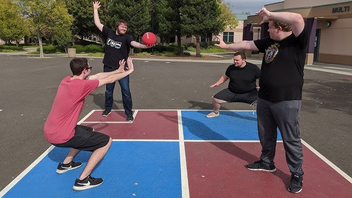 How to Play Four Square, Foursquare Game