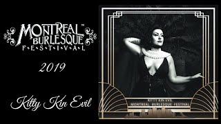 Kitty Kin Evil - Montreal burlesque Festival 2020