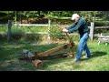 Human Powered Drag Saw