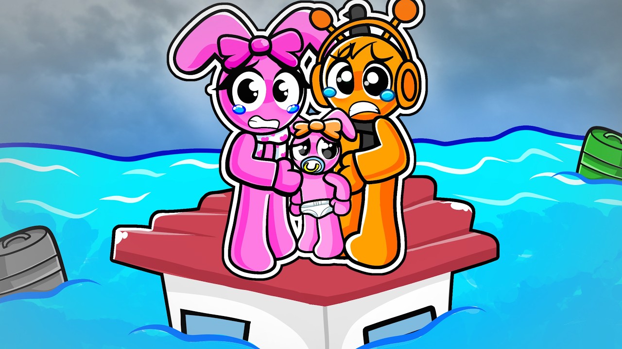 ¡SOBREVIVO A UNA INUNDACIÓN EN BROOKHAVEN CON MI BEBÉ!