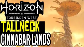 Horizon Forbidden West TALLNECK: CINNABAR SANDS - Location Puzzle Solved