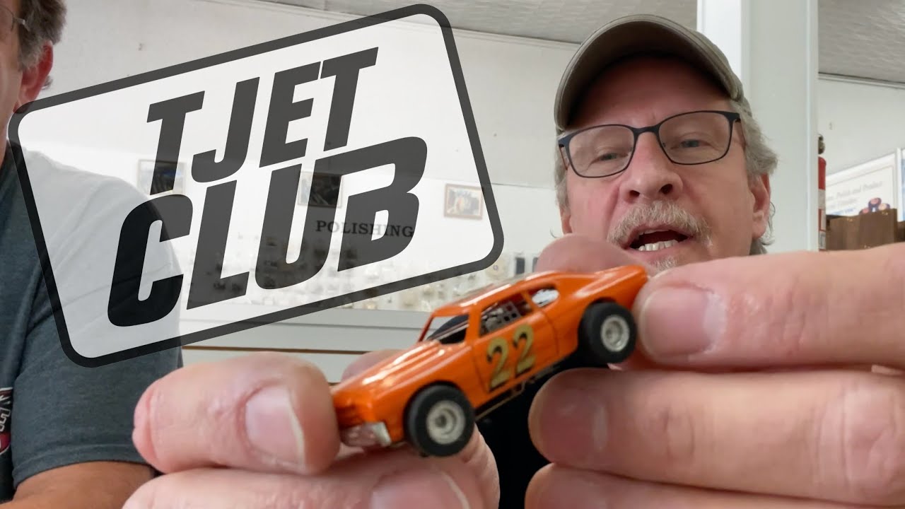TJetClub with the "Bomber" TJet Class Plus Cars from the Next Slot Car Auction