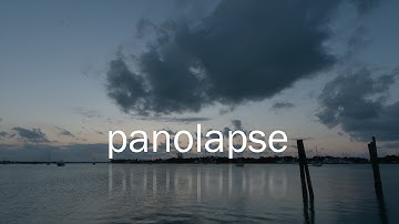 Panolapse - add panning motion to time-lapses