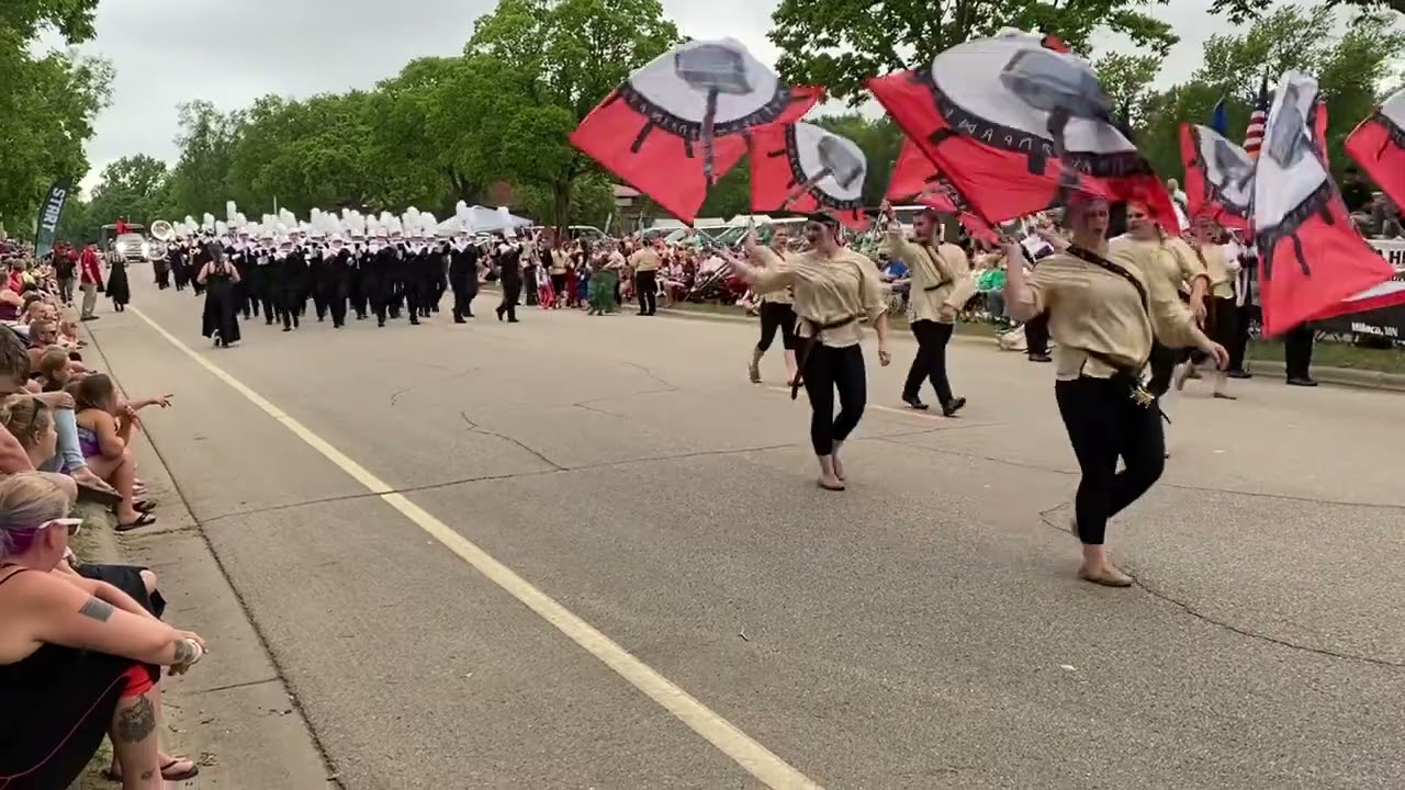 Milaca Marching Band at Litchfield Parade of Bands 2022 YouTube